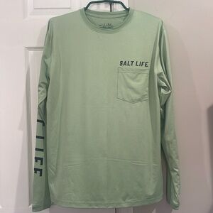 Salt Life Men’s Long Sleeve Rash Guard style shirt- Size S